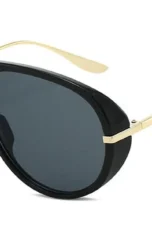 Double Bridge Metal Aviator Sunglasses