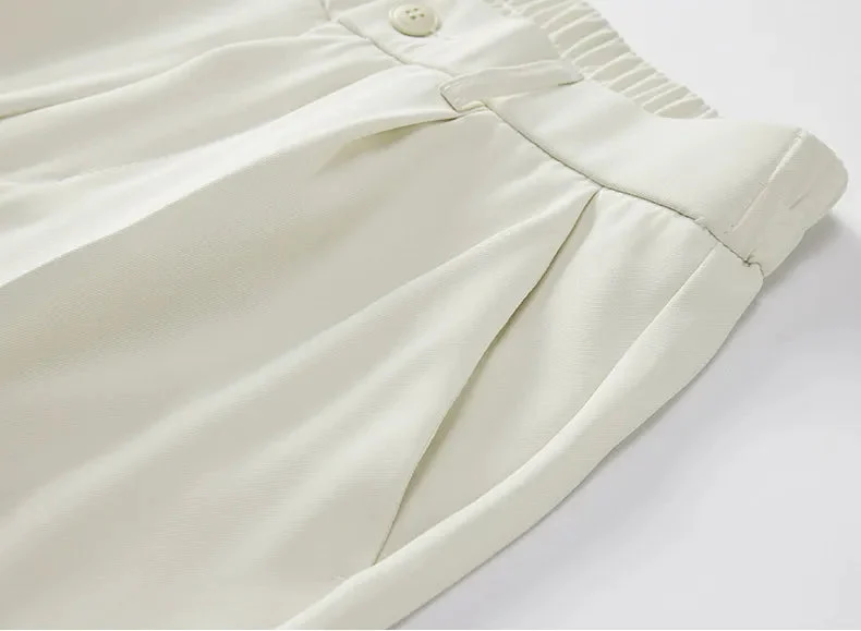 Monique | Cotton Twill Everyday Trousers
