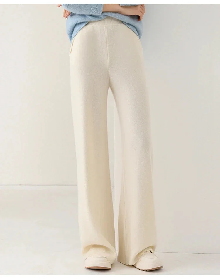Gracieuse | 100% Merino Wool Knit Pants