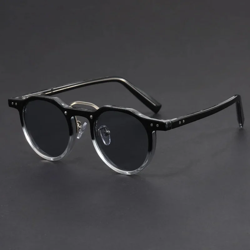 Round Frame Polarized Sunglasses