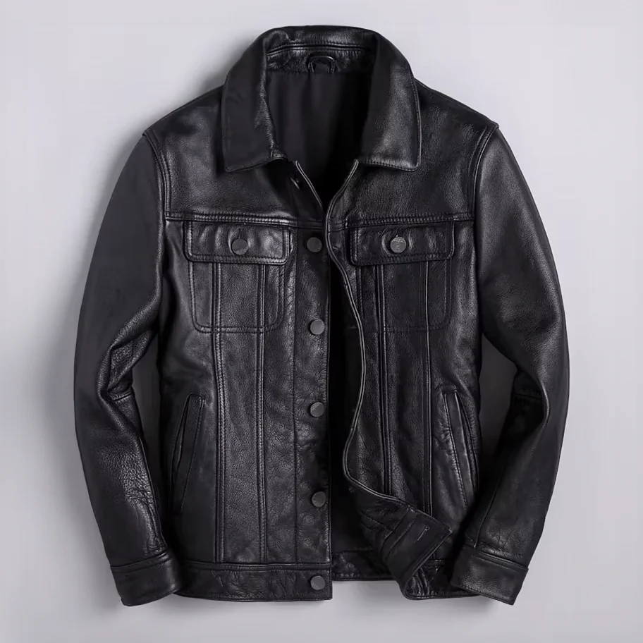 Fabius | Four Pocket Leather Jacket