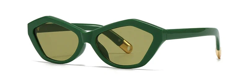 Neutral Cat-Eye Sunglasses