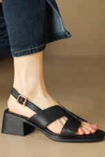 Mathilda | Sheepskin Lined Bow Sandals