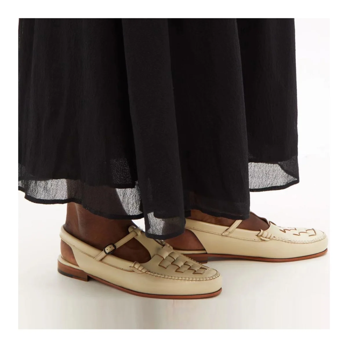 Peggy | Italian Leather Slingback Sandals