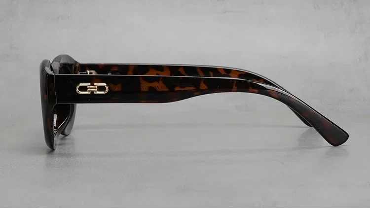 Thick Rim Round Sunglasses