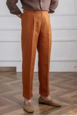 Mildred | 100% Linen High Waist Trousers