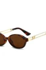 Tortoiseshell Sunglasses, Gold Temples