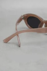 Thick Rim Round Sunglasses