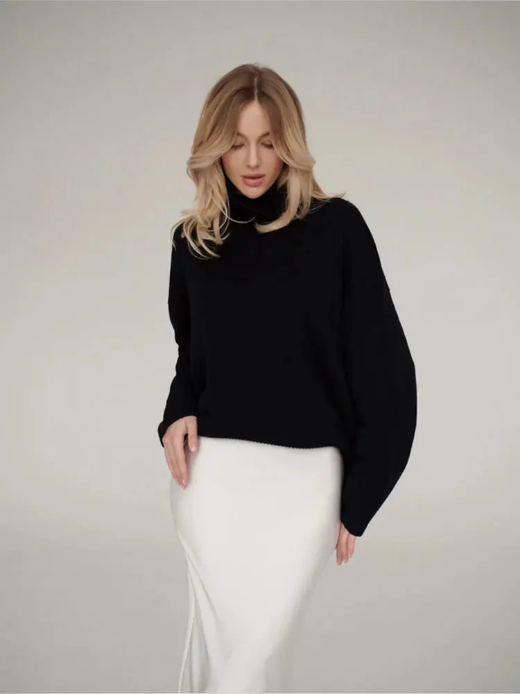 Deborah | Fishtail Hem Satin Maxi Skirt
