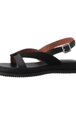 Maximilienne | Leather Low Platform Sandals