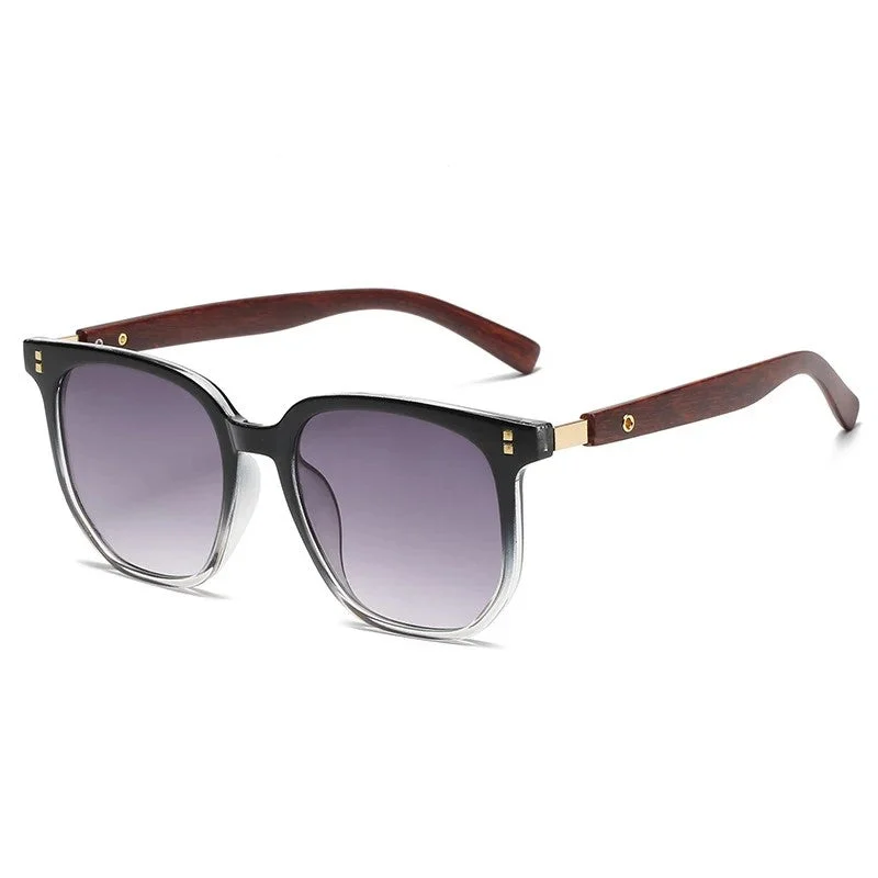 Wooden Arm Photochromic Sunglasses