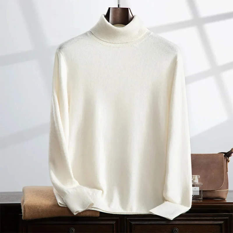 Jean-Guy | 100% Cashmere Low Turtleneck
