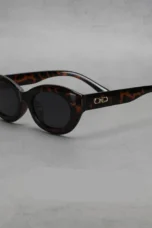 Thick Rim Round Sunglasses