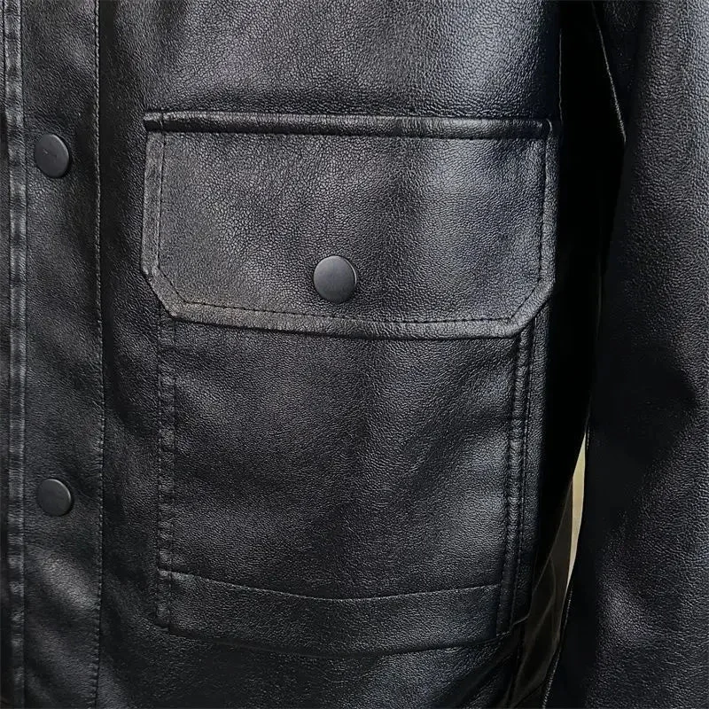 Aristide | Leather Trucker Jacket