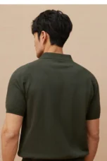 Barnabé | Fine Knit Button Down Polo