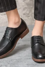 Désiré | Closed Lacing Leather Oxfords