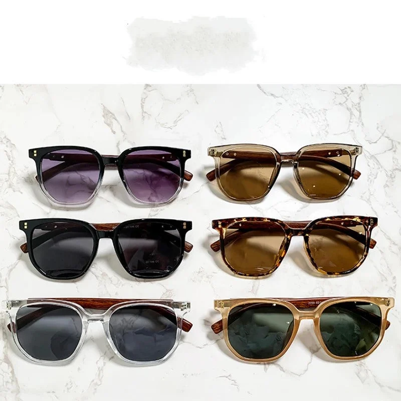 Wooden Arm Photochromic Sunglasses