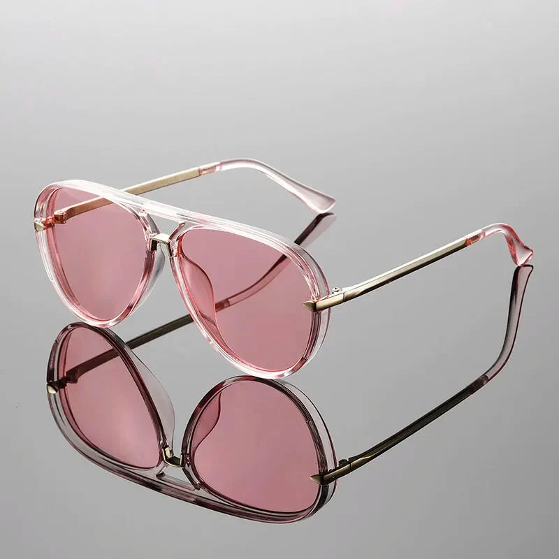 Translucent Aviator Sunglasses