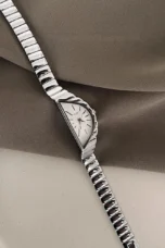 Asymmetric Gold-Tone Quartz Watch
