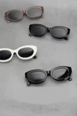 Thick Rim Round Sunglasses