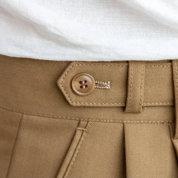 Agnes | High Rise Straight Leg Trousers