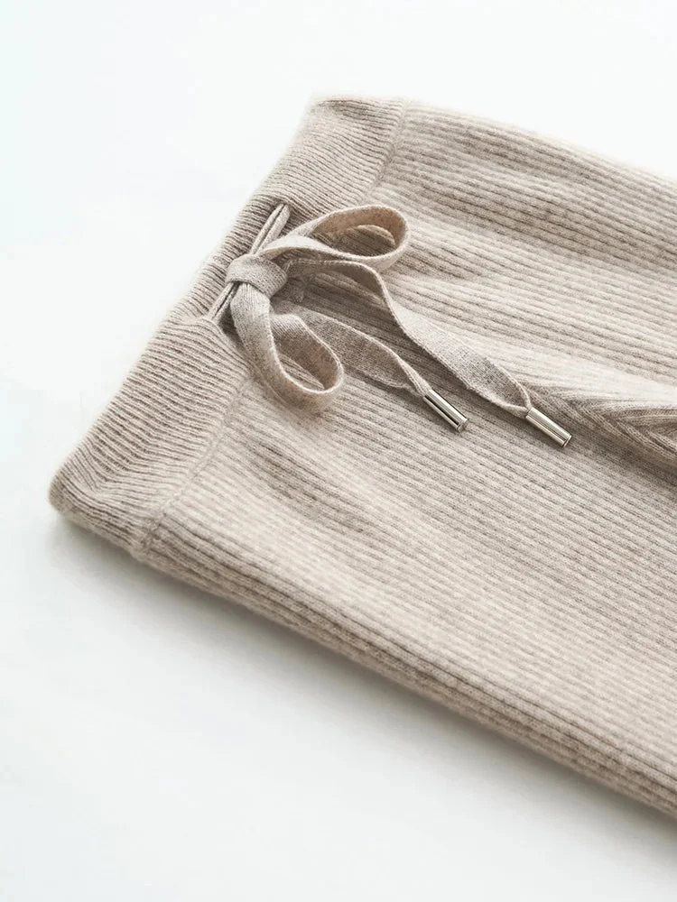 Laurencia | 30% Merino Knit Wide Leg Pants