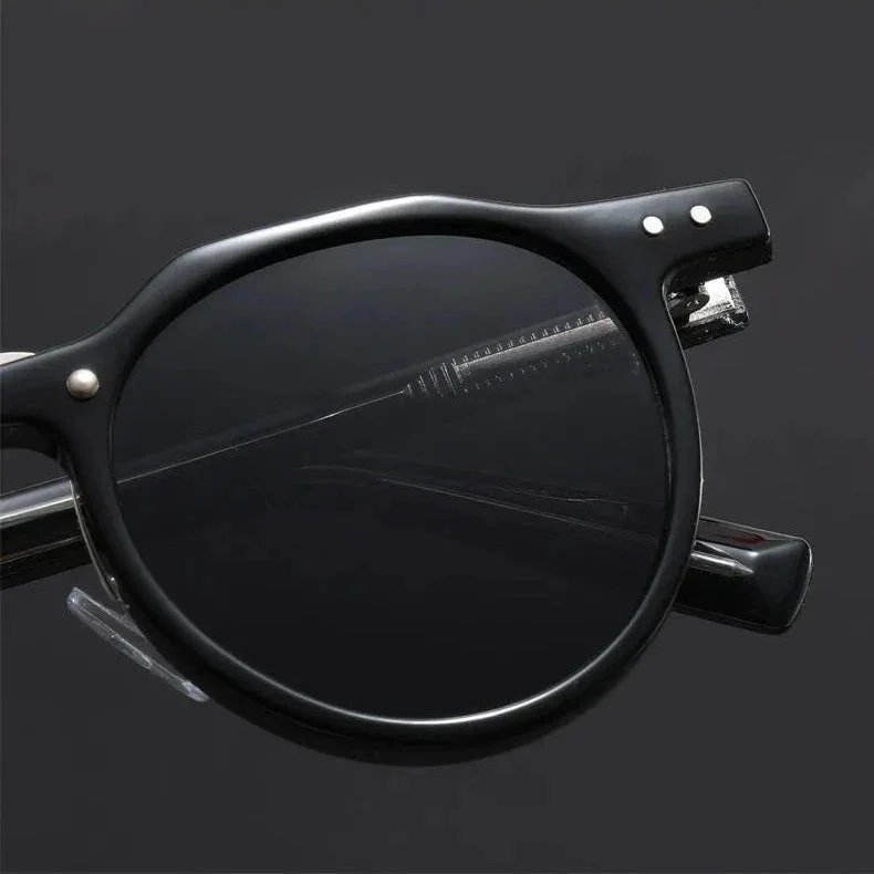Round Frame Polarized Sunglasses