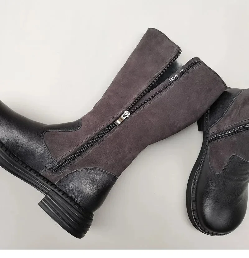Jacqueline | Wool-Lined Riding Boots