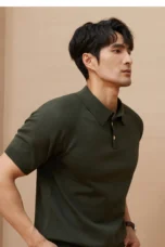 Barnabé | Fine Knit Button Down Polo