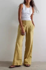 Melina | Loose Fit High Rise Wide Jeans