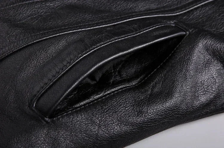 Fabius | Four Pocket Leather Jacket
