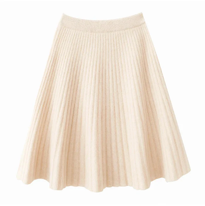 Laurentine | Merino Wool Mini Skirt