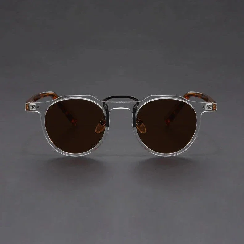 Round Frame Polarized Sunglasses