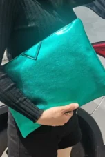 Metallic Hard Shell Evening Clutch