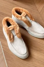 Lila | Shearling-Lined Loafer Boots