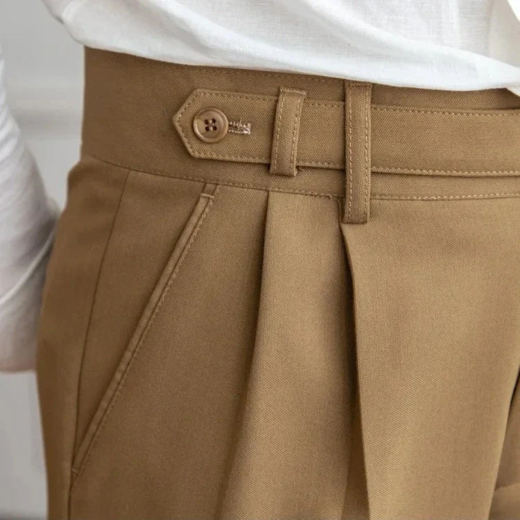 Agnes | High Rise Straight Leg Trousers