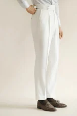Carole | High Waist Pleated Trousers