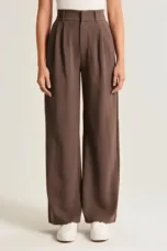 Liliane | High Waist Wide Leg Trousers
