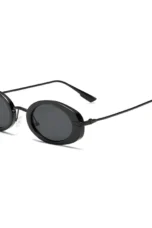 Oval Polarized Sunglasses, Gradient Tint