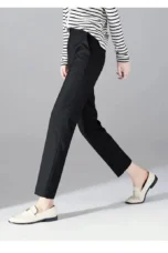 Josee | Tapered Ankle High Waist Trousers