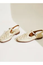 Peggy | Italian Leather Slingback Sandals