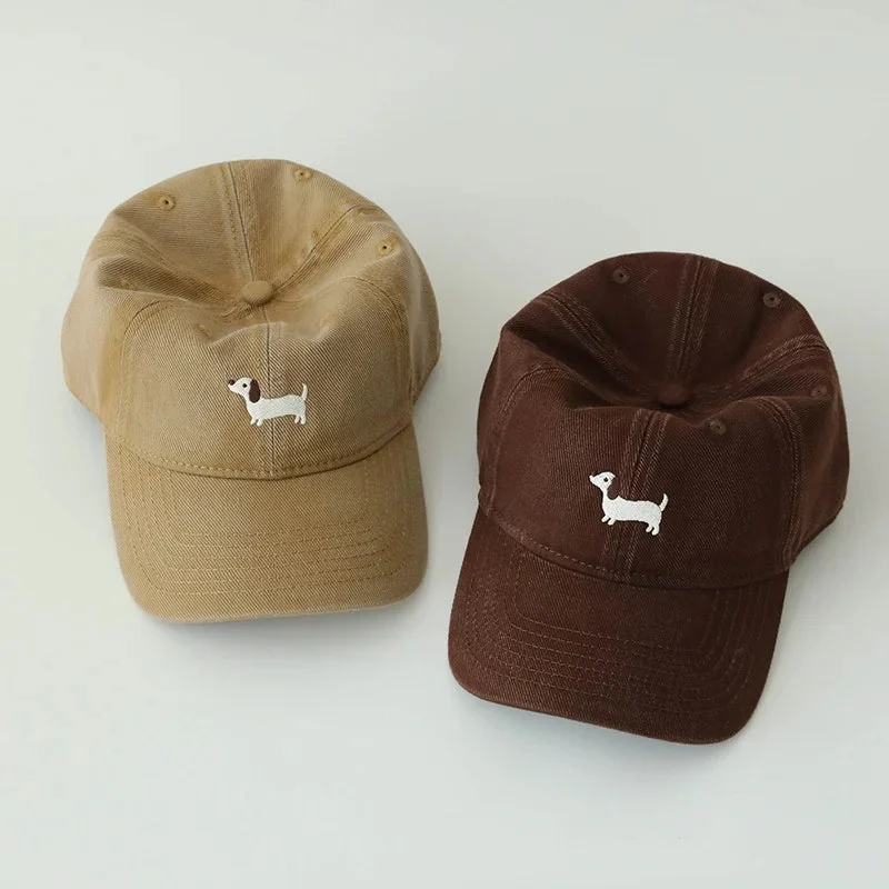Embroidered Dachshund Baseball Cap