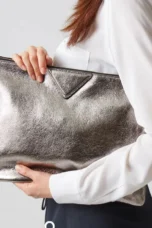 Metallic Hard Shell Evening Clutch