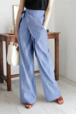 Paquerette | Cotton Pinstripe Trousers