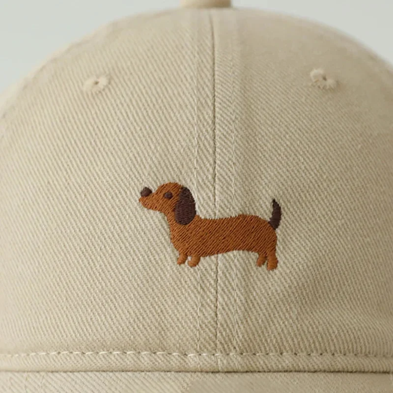 Embroidered Dachshund Baseball Cap