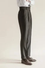 Carole | High Waist Pleated Trousers