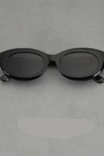 Thick Rim Round Sunglasses