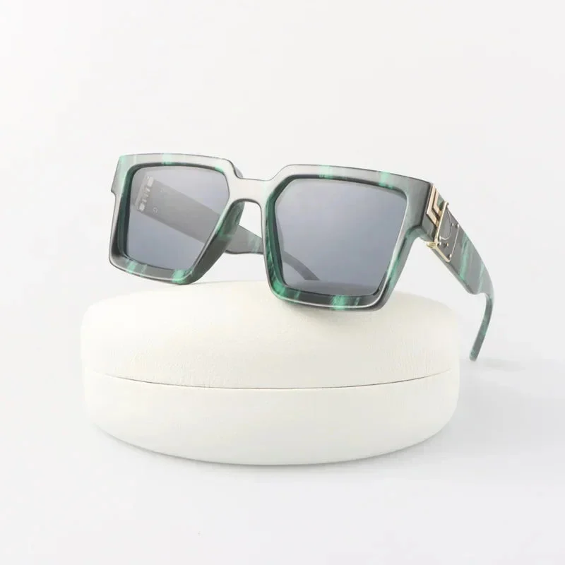 Square Frame Sunglasses, UV400
