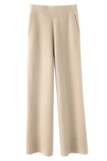 Hedwige | High Waist Cashmere Blend Pants