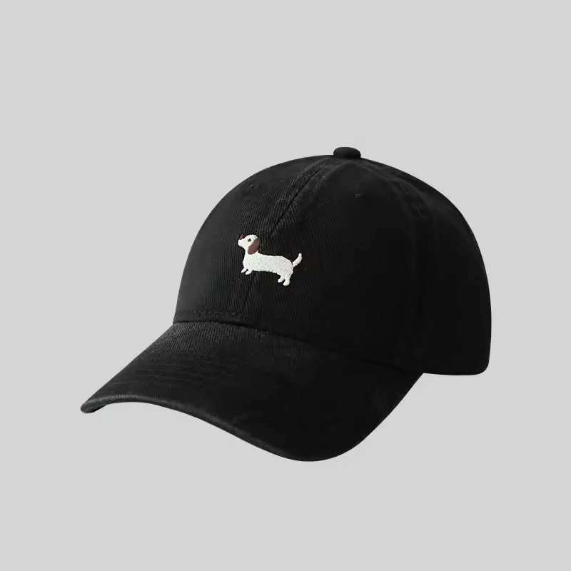 Embroidered Dachshund Baseball Cap